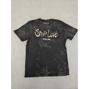 Karol G Shirt Mens XL‎ Black $trip Love Tour 2022 Concert Tee Barbed Wire Music